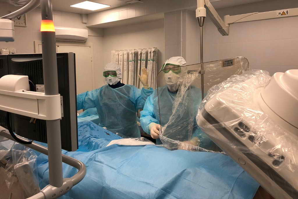 Врачи Кузбасского кардиологического диспансера спасли жизнь пациентки из Беловского района с осложненным инфарктом миокарда
