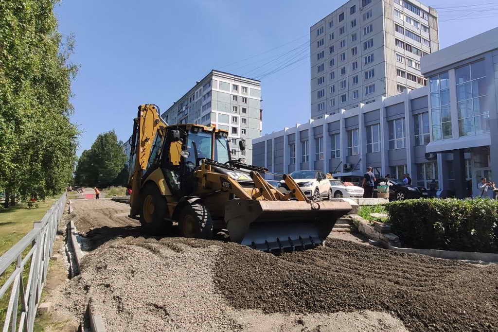 Почти 70 пешеходных зон и тротуаров благоустроят в Кузбассе в 2020 году