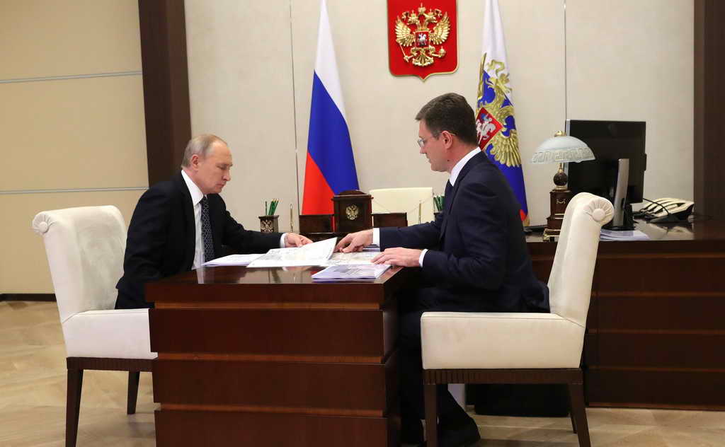 Рабочая встреча с Заместителем Председателя Правительства Александром Новаком