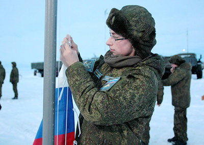 В Арктике началось строительство российской базы ПВО