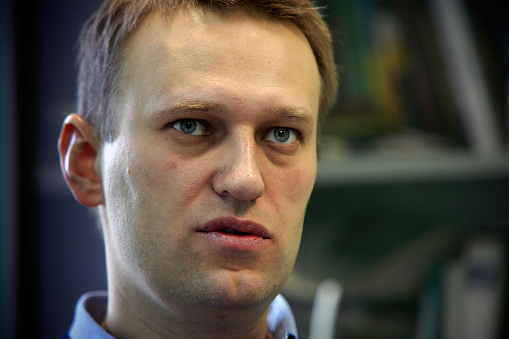 В Москве в очередной раз задержан блогер Навальный