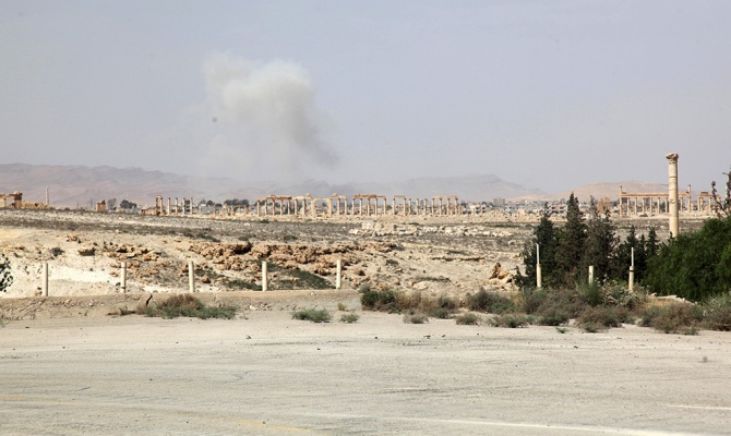 Террористы использовали руины Пальмиры для казни людей