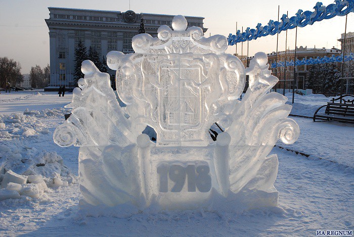 В центре Кемерово появится ледяной йети и первый герб города