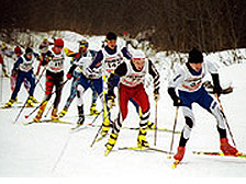 В Березовском прошли областные соревнования по лыжным гонкам