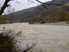 Кузбасс. Вода в реках поднялась за сутки на 20-30 см
