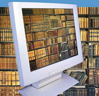 В Крапивинской межпоселенческой центральной библиотеке открылся виртуальный читальный зал