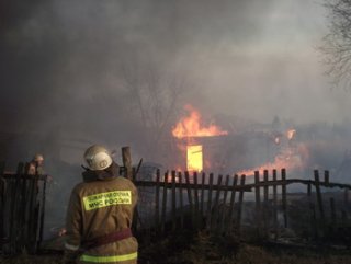 В пожаре погибли двое мужчин
