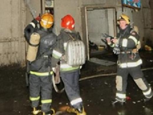 На территории шахты в Кузбассе произошло возгорание