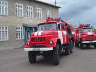 Возгорание в многоэтажке в Кемерово
