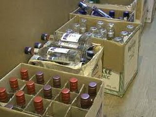 В Юрге полицейские привлекли к ответственности местного жителя, за реализацию спиртного 