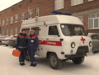В Мысках Кемеровской области автопарк службы Скорой медицинской помощи пополнился новым автомобилем