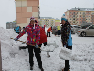 65,8 тыс. кузбассовцев вышли на уборку снега