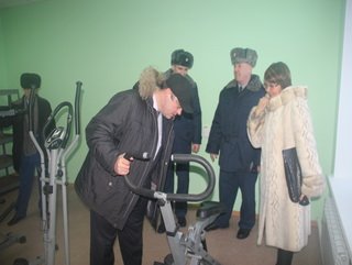 В Мариинской воспитательной колонии открылось реконструированное двухэтажное здание общежития №1 