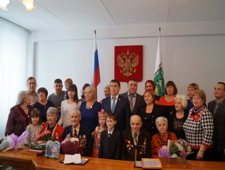 В Кузбассе две семьи отметили «бриллиантовые свадьбы» - 60-летие совместной жизни