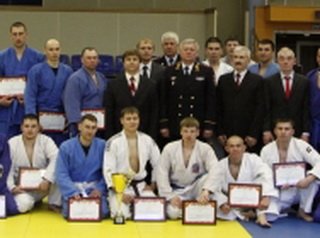 В Кемеровской области определился победитель чемпионата по дзюдо среди полицейских