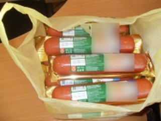 В Кемеровской области полицейские задержали «колбасного» вора