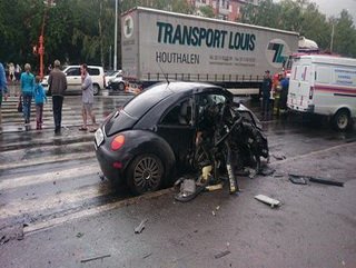В Кемерово в аварии погибла девушка