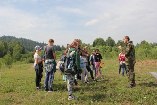Юные натуралисты предотвратили пожар в государственном природном заказнике «Барзасский»