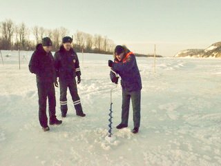 В Кемеровской области открылись еще две ледовые переправы через реку Томь