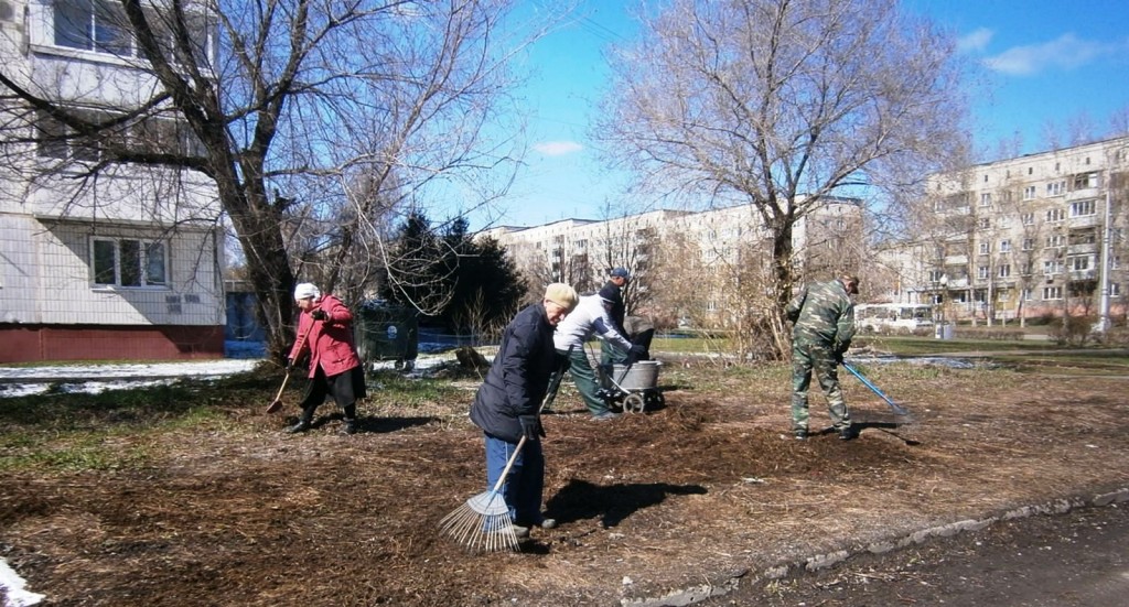 16,7 тыс. кузбассовцев вышли на санитарную уборку для подготовки территорий к 9 мая