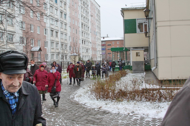 Противопожарные учения прошли в Междуреченском доме-интернате для престарелых и инвалидов