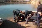 В Ленинск-Кузнецком районе продолжаются мероприятия по поднятию из воды тела аквалангиста