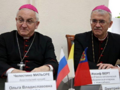 Глава Апостольской нунциатуры в РФ Архиепископ Челестино Мильоре прибыл с визитом в Кузбасс