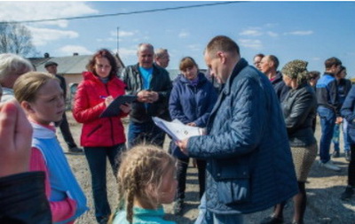 Жители поселка Благодатный Кемеровского района выбрали места под детскую и спортивную площадки