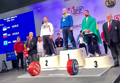 Новокузнецкий спортсмен взял «серебро» мирового первенства по пауэрлифтингу