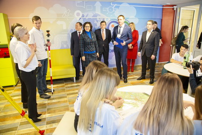 В областной столице открыли первый в Кузбассе детский технопарк «Кванториум 42»