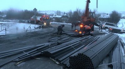 В Прокопьевске сотрудники госавтоинспекции обеспечили безопасность дорожного движения на железнодорожном переезде