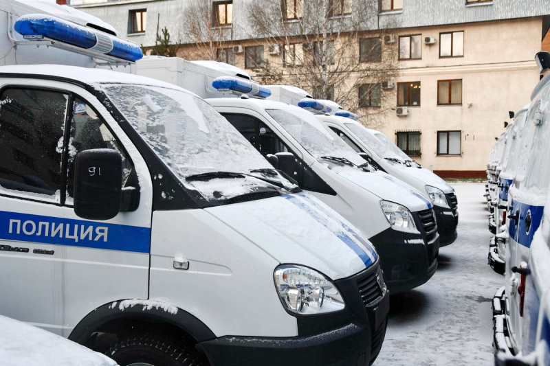 Кузбасские полицейские получили новые служебные автомобили