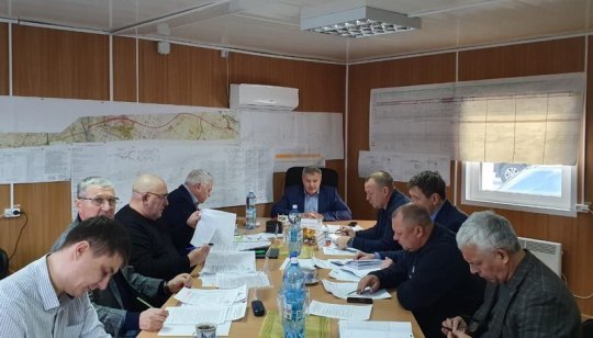 Дорожные работы на обходе Мариинска продолжаются и в зимний период