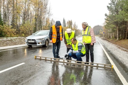 Дорожники отремонтировали участок дороги Кемерово - Яшкино - Тайга