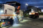 В Кемерово на проспекте Шахтеров меняют асфальт