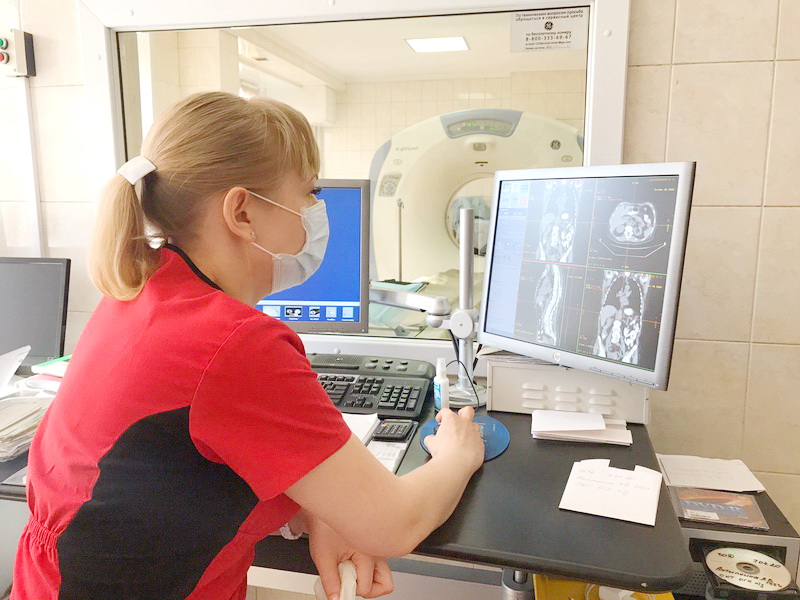 В новокузнецком онкодиспансере установлена станция для расшифровки КТ-исследований