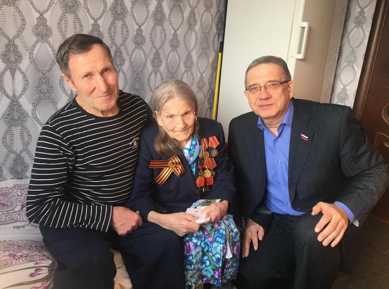 Жительница Прокопьевска отметила 100-летие 