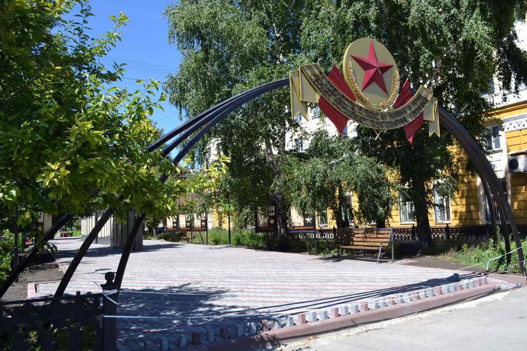 Сквер «Дважды Победители» в Ленинске-Кузнецком отремонтируют к середине августа