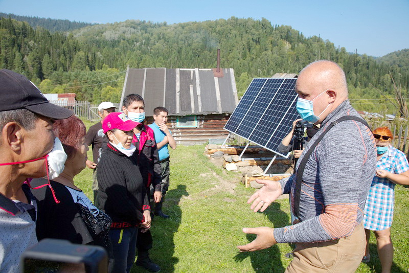 190 солнечных электростанций установлены в отдаленных поселках Таштагольского района
