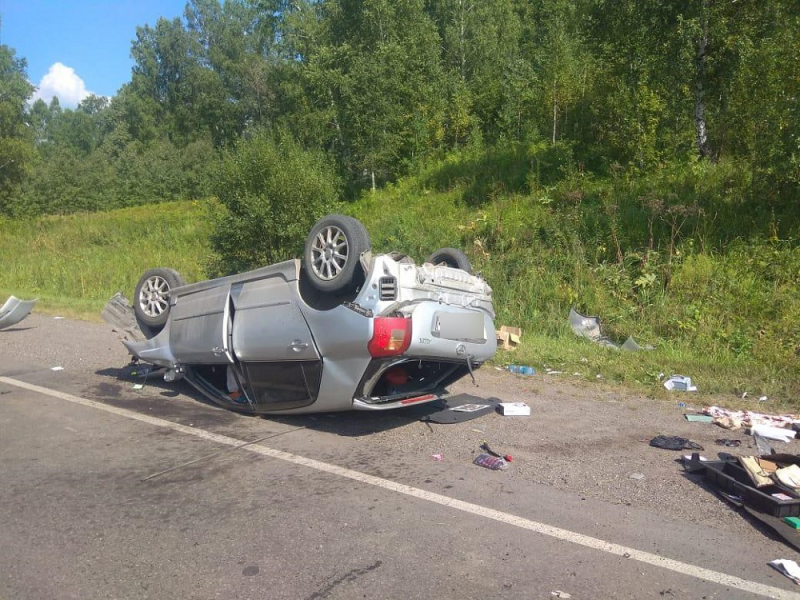 В Новокузнецком районе житель Новосибирска совершил ДТП на угнанном автомобиле 