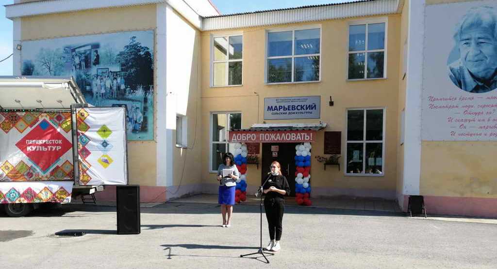 Благодаря федеральному партпроекту в Яйском округе открылся обновленный сельский Дом культуры