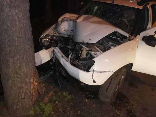 Прокопьевск. Врезался в дерево Прокопьевск. Врезался в дерево