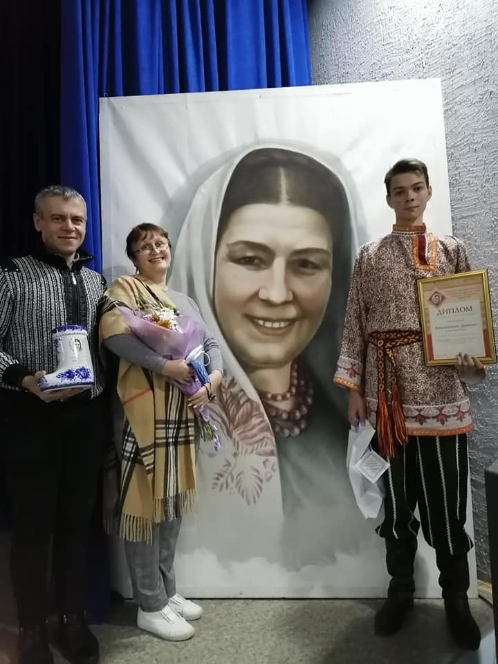Прокопчанин Даниил Брилевский получил приз зрительской симпатии и стал лауреатом III степени Всероссийского конкурса имени Лидии Руслановой
