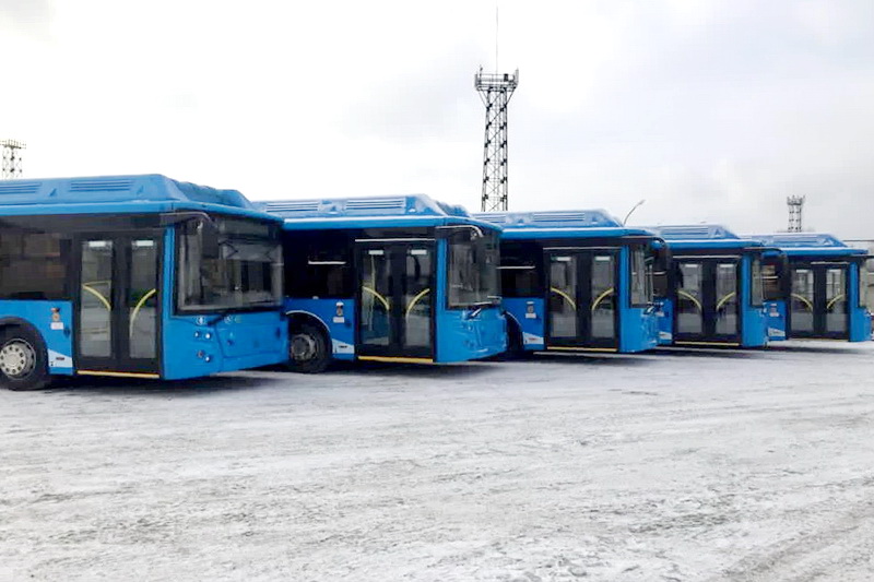 Партия вместительных автобусов поступила в Кузбасс