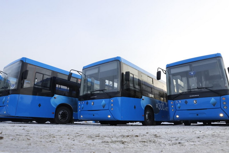 30 новых автобусов поступили в Кузбасс