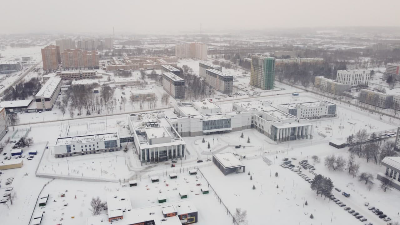 Губернатор Сергей Цивилев проверил образовательный комплекс Сибирского кластера искусств