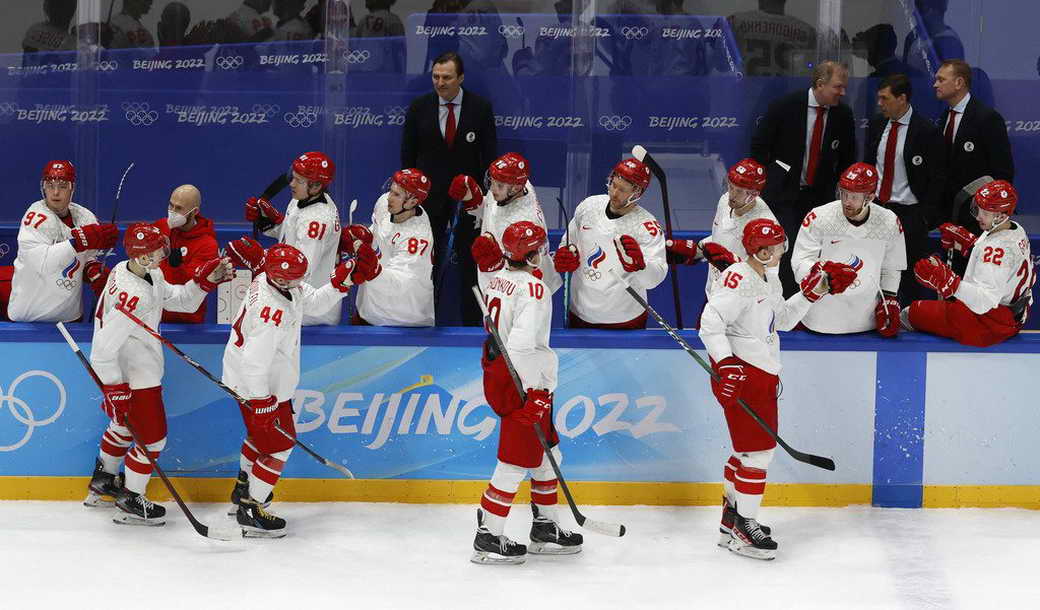 Сборная России по хоккею вышла в полуфинал Олимпиады в Пекине