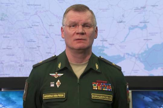 В Минобороны рассказали об ударах по объектам военной инфраструктуры Украины