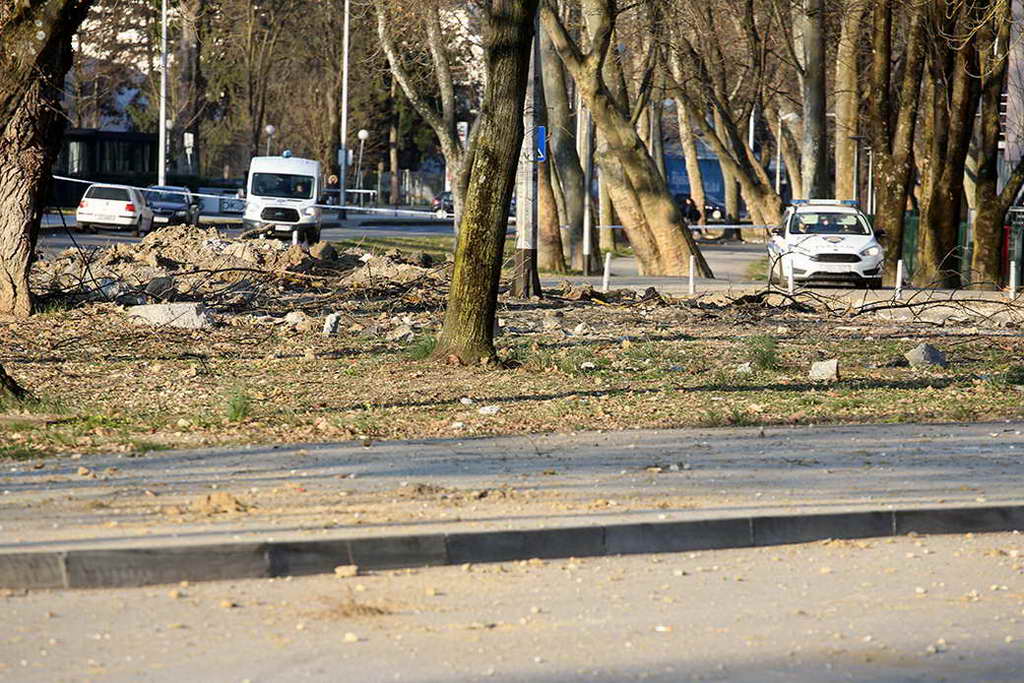 В Хорватии заявили, что упавший в Загребе беспилотник прилетел из Венгрии