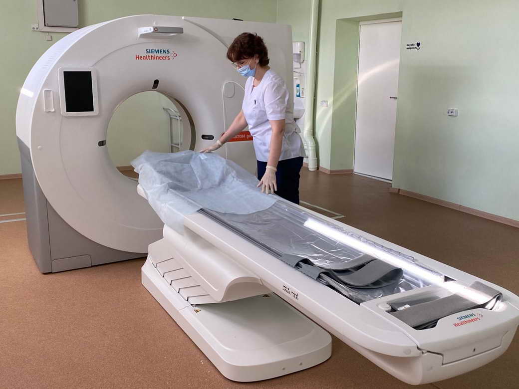 Новый компьютерный томограф запущен в работу в Юргинской городской больнице